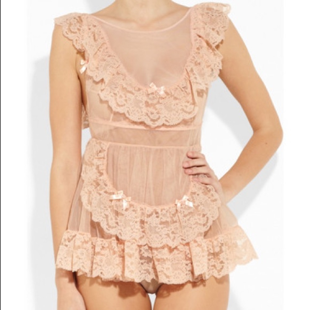 Lucienne Pinafore Flesh Agent Provocateur Lingerie
